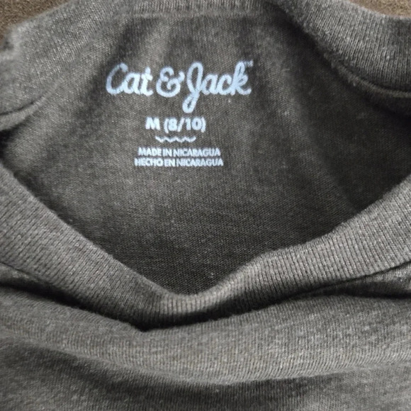 Cat and Jack Glow In The Dark Long Sleeve T-Shirt - Picture 2 of 2